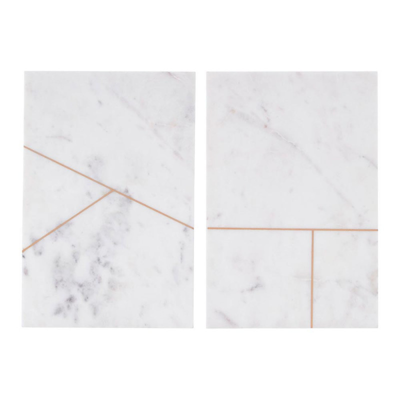 BOARD MARBLE WHITE