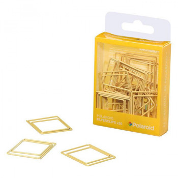 DS PAPERCLIPS x20 YELLOW