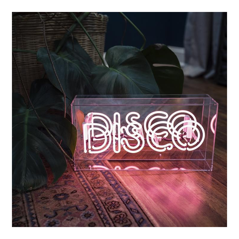 Acrylic Box Neon - Disco Pink Locomocean - Isolée Internacional