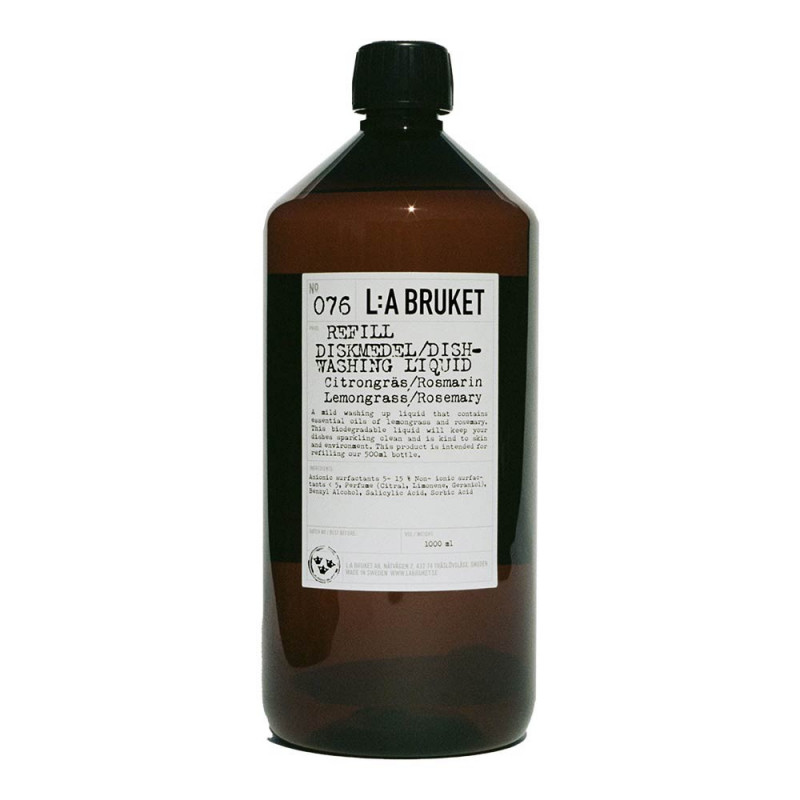 LA BRUKET 076 REF DISWASHING SOAP LEMONG ROS 1L