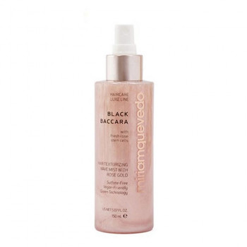 BLACK BACCARA HAIR TEXTURIZING WAVE MIST WITH ROSE GOLD 150ml