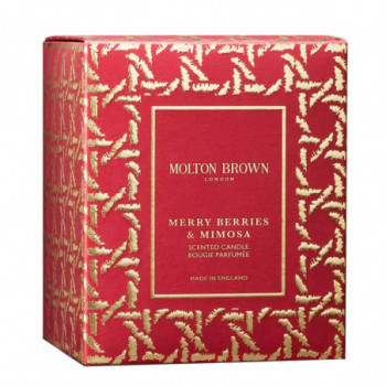 MERRY BERRIES & MIMOSA SCENTED CANDLE 190G LT ED