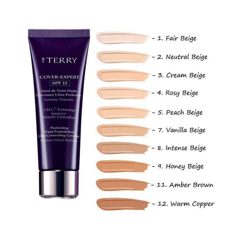 By Terry Cover-Expert Spf 15 Perfecting Fluid N2 Neutral Beige