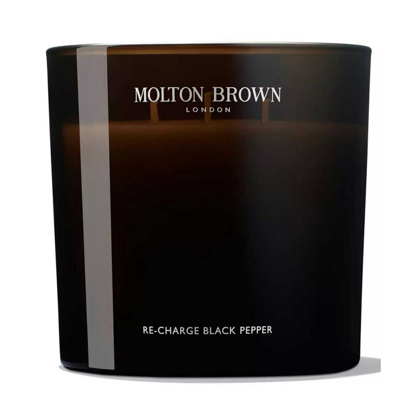 RE-CHARGE BLACK PEPPER SCENTED CANDLE (TRIPLE WICK)