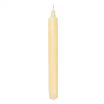 IVORY MADELEINE TAPER CANDLE (BOX OF 6)
