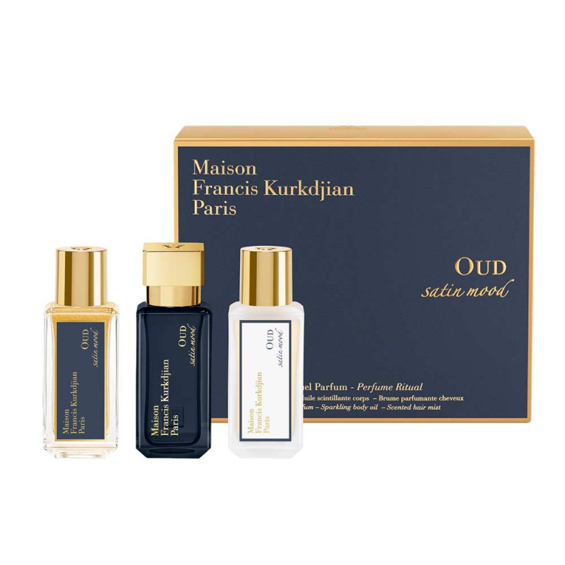 OUD SATIN MOOD PERFUME RITUAL SET 3X35ml