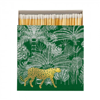 CHEETAH IN JUNGLE MATCH BOX GREEN