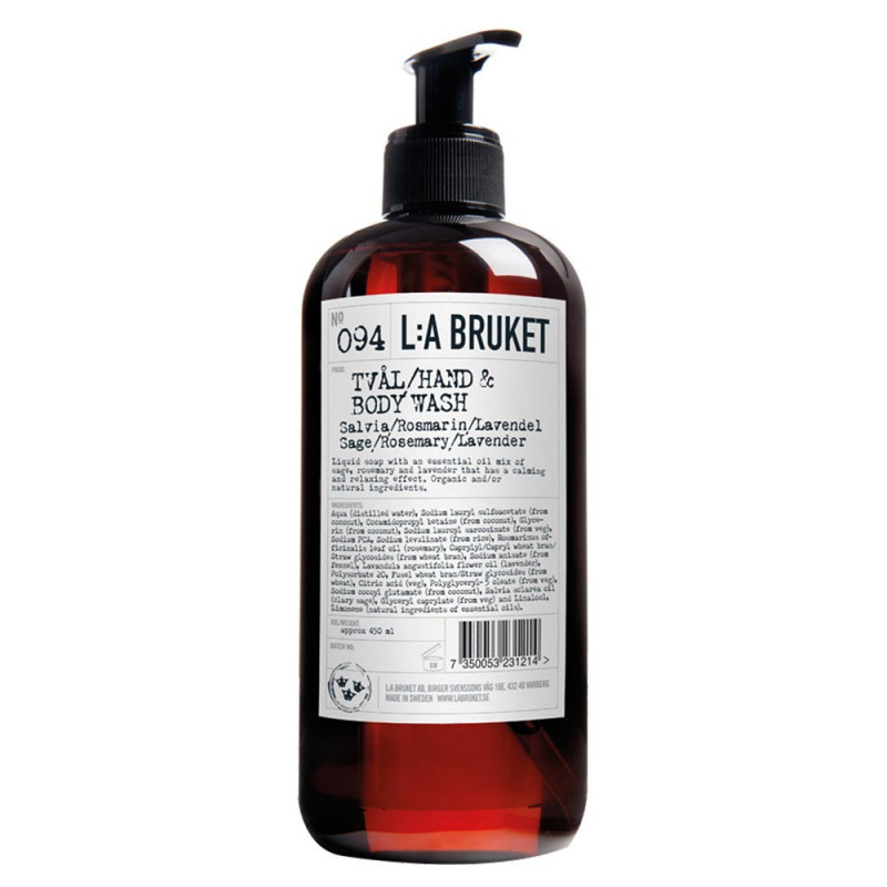 HAND&BODY WASH SAGE ROSMERY N 094 450M