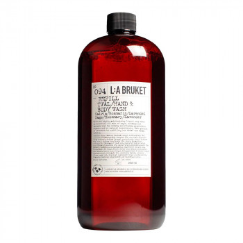LA BRUKET 094 REFILL LIQUID SOAP SAGE ROS LAV 1L