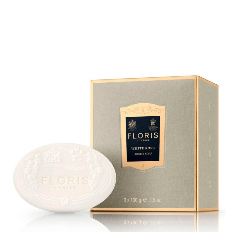 WHITE ROSE LUXURY SOAP 3 x 100 G